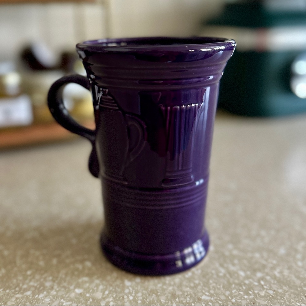 Plum Fiesta Cappuccino Mug